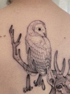 Tatouage réalisé par Quokelune
